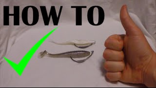 How to Rig a Swimbait with a Weighted Hook [upl. by Marthena]