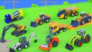 Différents véhicules de chantier pour enfants [upl. by Innor406]