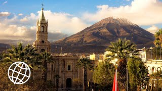 Historic Arequipa Peru Amazing Places 4K [upl. by Anelrihs]