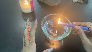 candle wax reading messages that want to come through for you guidance by the universe [upl. by Lanaj]