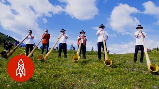 Battle of the Alpine Horns [upl. by Hagep485]