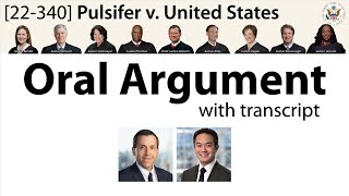 Oral Argument Pulsifer v United States [upl. by Kronfeld751]