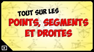 Points segments et droites [upl. by Anali]