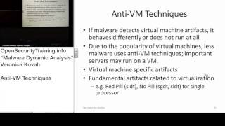 Dynamic Malware Analysis D3P12 AntiVM Techniques [upl. by Diella175]