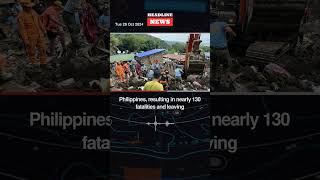 Tropical Storm Trami Devastating Floods and Landslides Hit Northeastern Philippines [upl. by Aleron998]