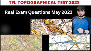 TFL Topographical skills Test 2023  Real Exam Questions May 2023 TFL route planning questionstfl [upl. by Aynuat]