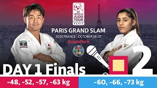 Day 1  Finals Mat 2 Paris Grand Slam 2021 [upl. by Nepsa]