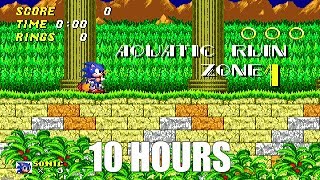 Sonic 2  Aquatic Ruin Zone Extended 10 Hours [upl. by Elmina]