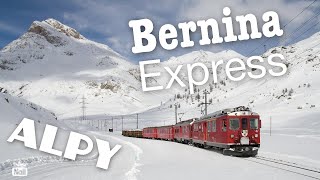 Bernina Express przez Alpy amp St Moritz  Alpejska Przygoda 03 alpy szwajcaria [upl. by Kcirtapnaes]