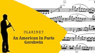 An American In Paris  Gershwin Clarinet [upl. by Nawj]