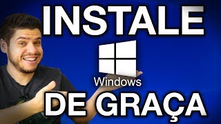 COMO INSTALAR O WINDOWS 10 GRÁTIS Passo a passo e configuração SIMPLES e FÁCIL do seu PRIMEIRO PC [upl. by Sydel]