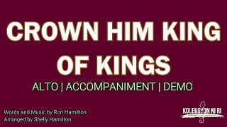 Crown Him King of Kings  Alto  Vocal Guide by Sis Jewess Tobias [upl. by Nomelihp]