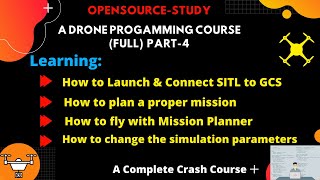 Complete Working of Mission Planner Basic to Advance  Drone Programming Part4 [upl. by Anivas]