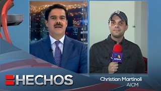 Christian Martinoli detalla agresión de Miguel Herrera  Noticias [upl. by Kolb998]