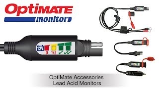 OptiMate Monitors EN Lead Acid Battery Monitors [upl. by Valiant]