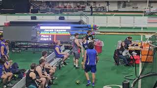 Golden State Throwers 2024 Simplot Games Weight Throw Jacob Lozano Winning Throw [upl. by Glen]