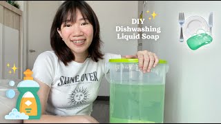 EASY AS 123How to make dishwashing liquid for business 2022 income at home  Cristys Channel [upl. by Cottle]