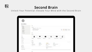 Creating an Ultimate Second Brain in Notion  Full StepbyStep Tutorial [upl. by Ramiah]