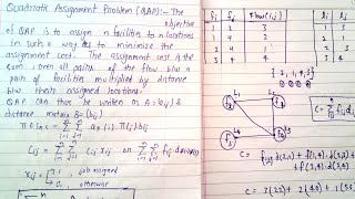 Quadratic Assignment Problem Example  DAA  lec38 [upl. by Emlynn609]