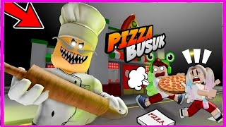 AKU DAN ADIKU TERJEBAK DI TOKO PIZZA ANEH  ROBLOX [upl. by Aihk94]