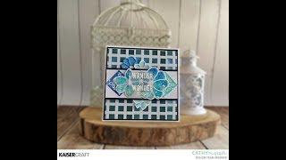 Kaisercraft Watercolour Cards Tutorial [upl. by Antonietta]