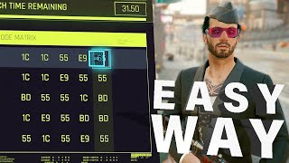 How to solve the Breach HACKING Puzzles Super EASILY ► Cyberpunk 2077 [upl. by Riancho]