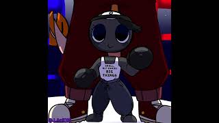 🥊PARTNER BATTLE🥊  💥DANDYS TOON TUSSEL AU💥  Dandys world  shorts [upl. by Nolur]