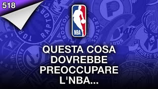 Questa cosa dovrebbe preoccupare lNBA [upl. by Ahsinar]