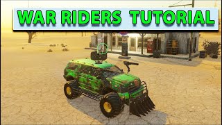 WAR RIDERS  BEGINNERS TUTORIAL  Earning Crypto Blockchain Games [upl. by Yirinec]