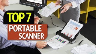 TOP 7 Best Portable Scanners [upl. by Durward]