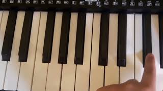 Spooky Scary Skeletons on piano short video [upl. by Egres]