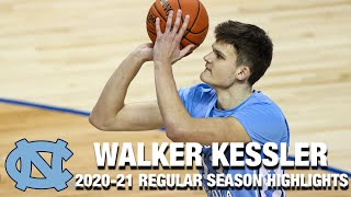 Walker Kessler 202021 Regular Season Highlights  North Carolina ForwardCenter [upl. by Meneau76]