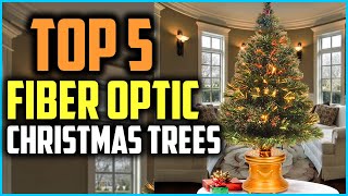 Top 5 Best Fiber Optic Christmas Trees 2024 Reviews [upl. by Nosaes]