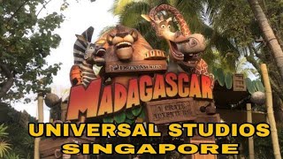 MADAGASCAR RIDE  A CRATE ADVENTURE  UNIVERSAL STUDIOS SINGAPORE [upl. by Candyce589]