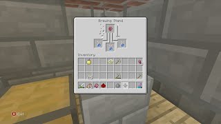 Minecraft  How To Make A Splash Potion Of Weakness [upl. by Nnaeerb]