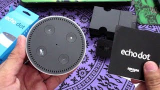 Amazon Echo Dot 2nd gen Unboxing Review amp Complete Setup Tutorial And Test [upl. by Ttiwed168]