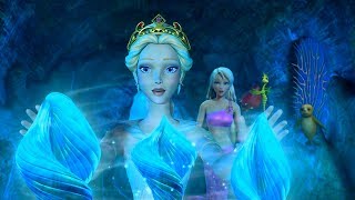 Barbie in A Mermaid Tale  Queen Calissa is released and cures the ocean with her Merillia [upl. by Annoif]