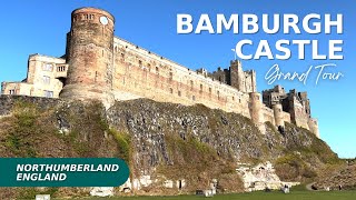 Bamburgh Castle  The Last Kingdom Standing Strong [upl. by Ateuqram]