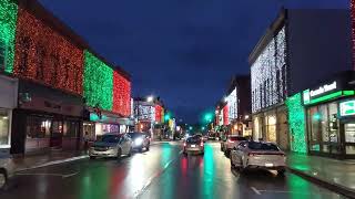 Napanee Ontario Downtown Christmas Lights [upl. by Fari293]