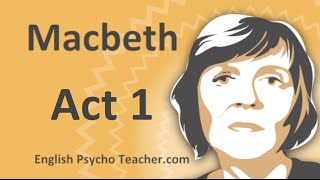 Macbeth Act 1 Summary with Key Quotes amp English Subtitles [upl. by Llednew]