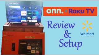 Honest Verified REVIEW Walmarts Onn Roku Smart TV Pros Cons Screen Size Good Value Onn Setup 2022 [upl. by Nelrac]