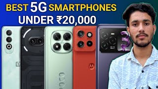 Top 5 Best 5G Smartphones Under ₹20000  Best Phones Under 20K [upl. by Gnep]