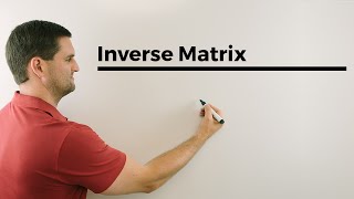 Inverse Matrix bestimmen Simultanverfahren3X3Matrix  Mathe by Daniel Jung [upl. by Alrich]