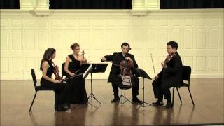 Linden Quartet M Ravel String Quartet in F Major [upl. by Ahsirkal613]