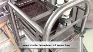 Winn45 Cocoa Bean Winnower with Infeed System [upl. by Nirre]