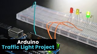 How to Make Traffic Light From Cardboard Arduino [upl. by Auhel919]