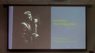 Snippet from Birchard Public Library Seminar About The Twilight Zone October 2024 [upl. by Notanhoj140]