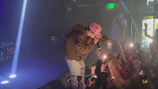 Lil Xan Live quotColor Blindquot At Whiskey A Go Go In Los Angeles  022924 4K [upl. by Maillij147]