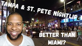 Tampa amp St Petersburg Nightlife  Ybor City  Is Tampa better than Miami [upl. by Tildie]