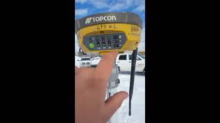 How to set up topcon base station [upl. by Honoria]